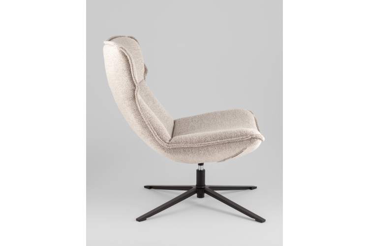 Кресло лаунж Sway светло-серый-3