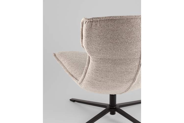 Кресло лаунж Sway светло-серый-6