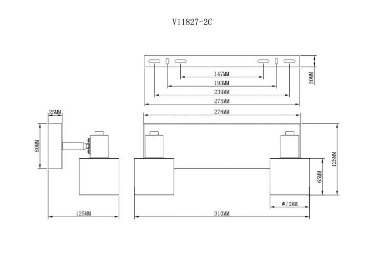 Спот Moderli V11827-2C Malet-9
