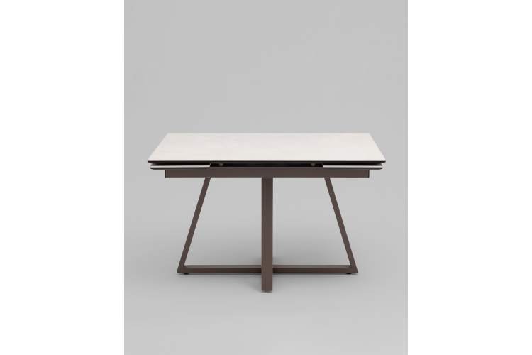 Стол Керас 120-180/80/75, столешница керамика Carmen light grey-2