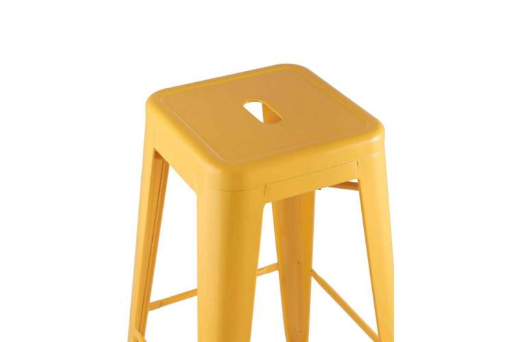 Стул барный TOLIX желтый глянцевый-2