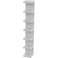 Полка настенная Фора 190Е белая