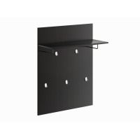 Вешалка СИРИУС настенная с полкой, цвет Дуб Венге ИКЕА (IKEA)