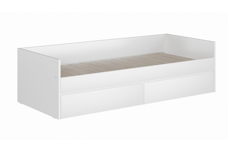 2.03.08.130.1 КАСТОР кровать раздвижная 80х200 RU белая