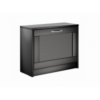 BRIMNES / СИРИУС обувница с откидной полкой для обуви, цвет Дуб Венге