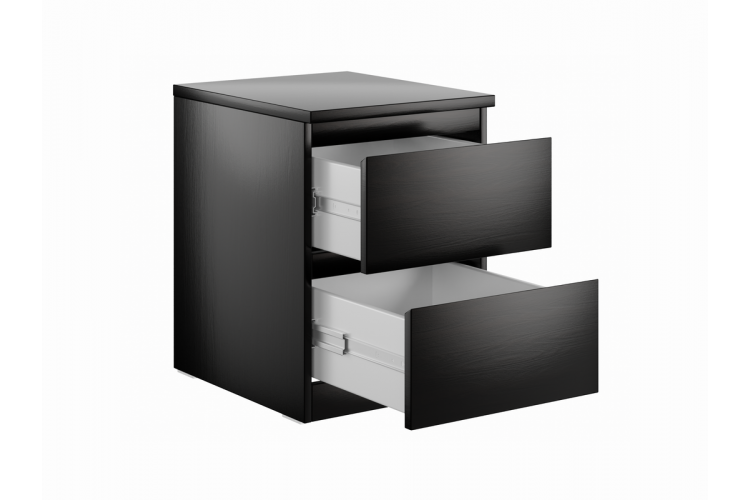 9.05.03.010.5 MALTA тумба 2 ящика без доводчиков 40х54 Дуб Венге RU-1