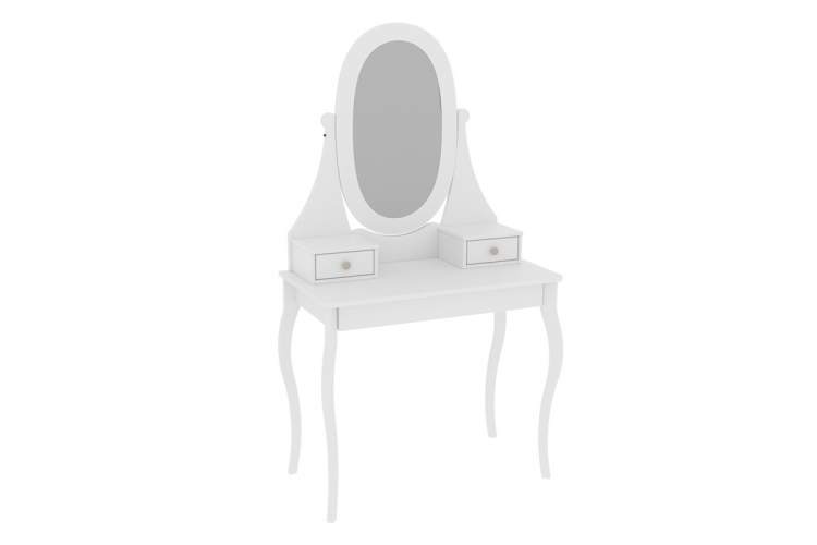 Стол туалетный 95 «Кантри» арт.410525002300 /Белый лак/