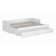 2.03.08.130.1 КАСТОР кровать раздвижная 80х200 RU белая