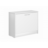 Тумба ОРИОН с одной полкой для обуви, цвет белый