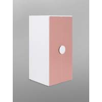 СТУВА / ПИКСИ шкаф распашной с 2 дверьми и 3 полками 60х57х123, мечтательный пион ИКЕА