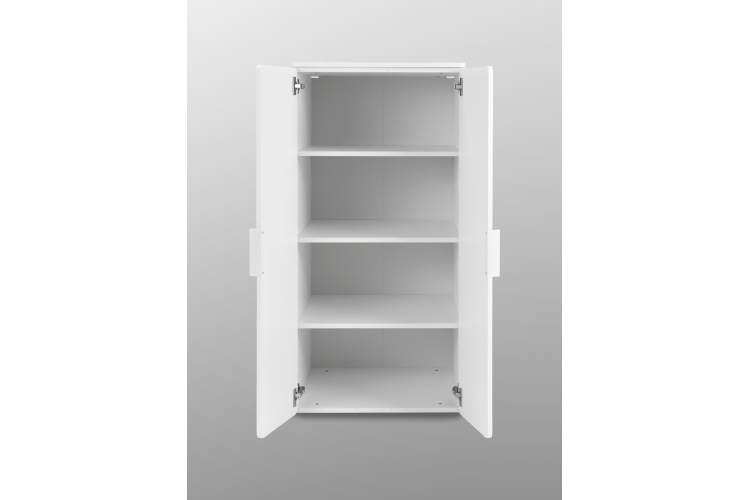 СТУВА / ПИКСИ шкаф распашной с 2 дверьми и 3 полками 60х57х123, озорной василек-8