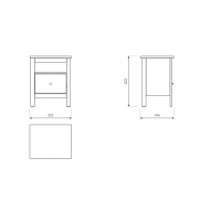 САГА тумба темно-бирюзовая