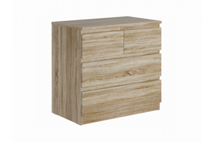 9.05.02.050.3 MALTA комод 2+2 ящика без доводчиков 80х76 сонома RU