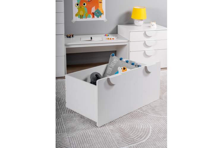 СТУВА / ПИКСИ ящик выкатной 90х48х46 под скамью, робкий подснежник-3