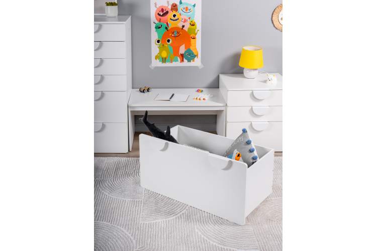 СТУВА / ПИКСИ ящик выкатной 90х48х46 под скамью, робкий подснежник-4