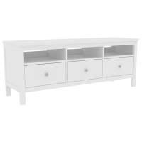 Тумба ТВ 03 «Кантри» арт.410105002300 /Белый лак/