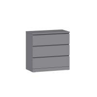 Комод МАЛЬМ ИКЕА / IKEA VARMA / 3 ящика 80х77х40 серый Комод МАЛЬМ ИКЕА / IKEA VARMA / 3 ящика 80х77х40 серый