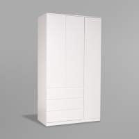 S01200 Варма Стор 123 шкаф распашной 222х123х57, белый