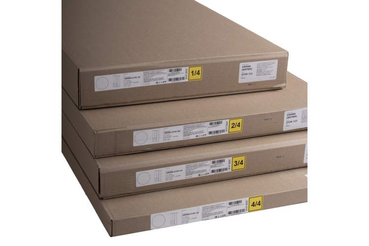 S01200 Варма Стор 123 шкаф распашной 222х123х57, белый-9