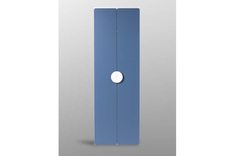 СТУВА / ПИКСИ шкаф распашной с 2 дверьми и полкой 60x57x183, озорной василек-1