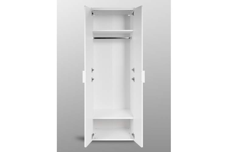 СТУВА / ПИКСИ шкаф распашной с 2 дверьми и полкой 60x57x183, озорной василек-8