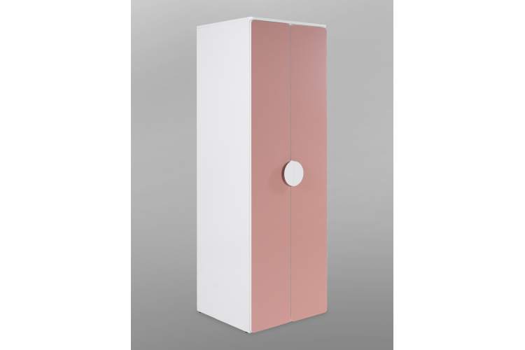 СТУВА / ПИКСИ шкаф распашной с 2 дверьми и полкой 60x57x183, мечтательный пион