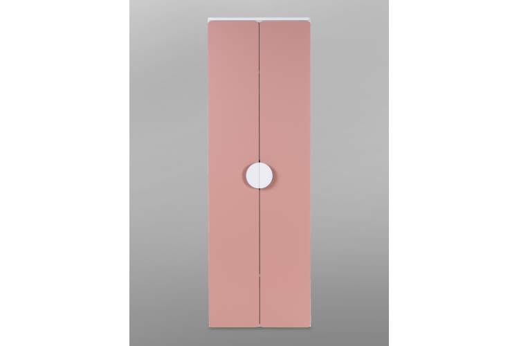 СТУВА / ПИКСИ шкаф распашной с 2 дверьми и полкой 60x57x183, мечтательный пион-1