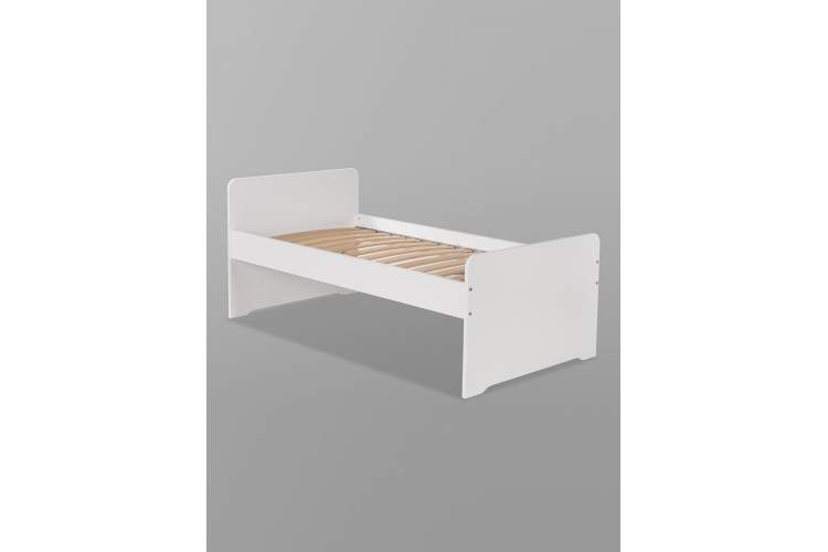 Детская кровать с бортиком 80x160, робкий подснежник СТУВА / ПИКСИ
