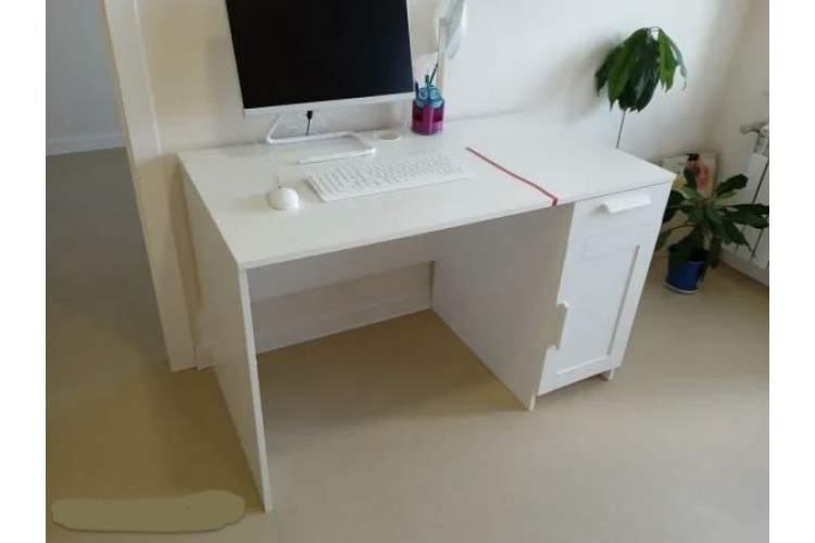 Письменный стол БРИМНЭС / BRIMNES белый, IKEA-1
