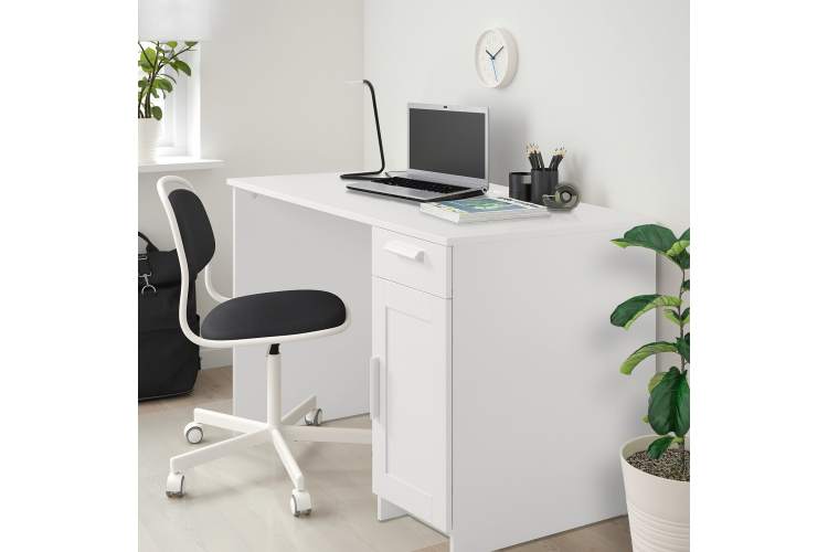Письменный стол БРИМНЭС / BRIMNES белый, IKEA