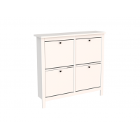 2.08.10.180.1 САГА тумба для обуви 113х108 белая 2.08.10.180.1 САГА тумба для обуви 113х108 белая