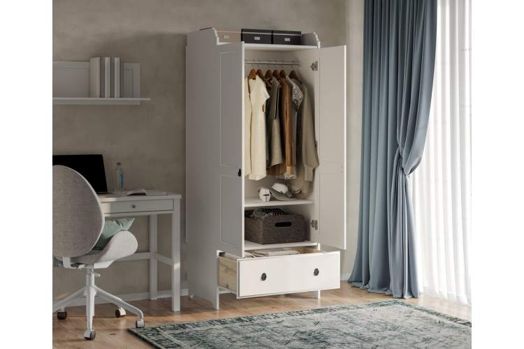 Шкаф 21 «Вествик» арт.414055002300 /Белый лак/-3