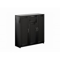 BRIMNES / СИРИУС тумба трехдверная с одним ящиком, цвет Дуб Венге BRIMNES / СИРИУС тумба трехдверная с одним ящиком, цвет Дуб Венге