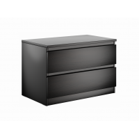 9.05.02.020.5 MALTA комод 2 ящика без доводчиков 80х54 Дуб Венге RU