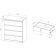 МАЛЬМ / VARMA Прайм комод ИКЕА / IKEA 4 80x100x48 шпон дуб беленый