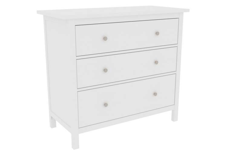Комод 03 «Кантри» арт.410145002300 /Белый лак/