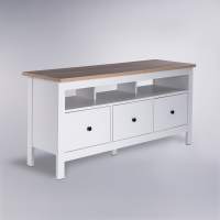 2.08.03.090.14 САГА тумба 3 ящика белая/ясень RU