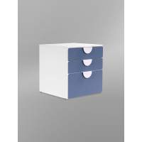 СТУВА / ПИКСИ комод 3 ящика 60x57x63, озорной василек ИКЕА