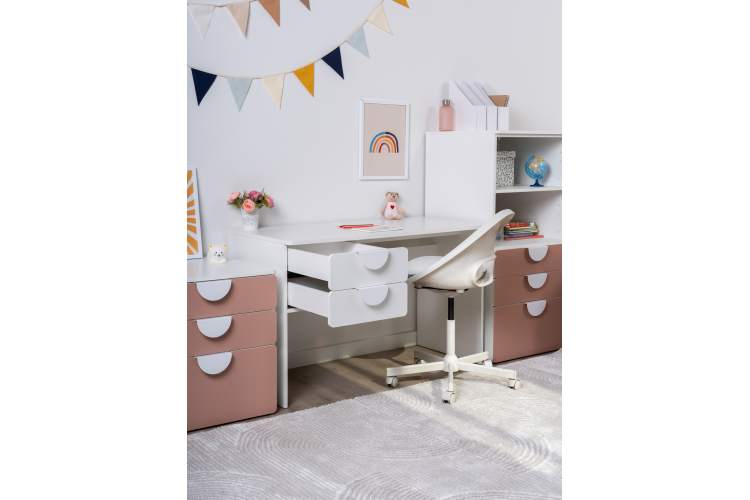 СТУВА / ПИКСИ стол письменный 120х75х57, робкий подснежник-5