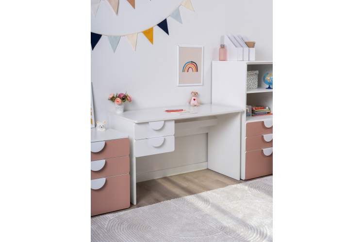 СТУВА / ПИКСИ стол письменный 120х75х57, робкий подснежник-4