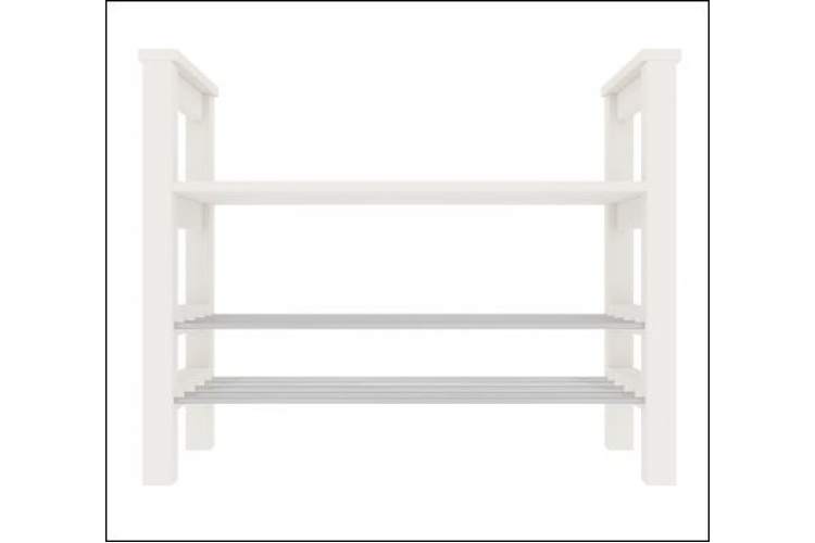 Стеллаж для обуви (850*650*375) Ф-156.12_белый-1