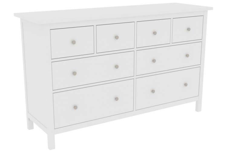 Комод 08 «Кантри» арт.410165002300 /Белый лак/