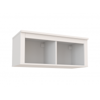 2.08.17.140.1 САГА полка навесная 2 секции белая