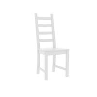 Стул Кантри, массив сосны, цвет белый