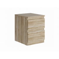 Тумба МАЛЬТА с двумя выдвижными ящиками, цвет Дуб Сонома