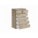 9.05.02.100.3 MALTA комод 4+2 ящика без доводчиков 80х121 сонома RU