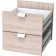Дверца Фора 4.3 с задней стенкой в комплекте для открытого стеллажа, цвет дуб беленый