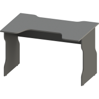 Стол компьютерный ВАРДИГ K1 120x82, антрацит/серебристый Стол компьютерный ВАРДИГ K1 120x82, антрацит/серебристый