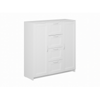 BRIMNES / СИРИУС тумба двухдверная с четырьмя ящиками, цвет белый BRIMNES / СИРИУС тумба двухдверная с четырьмя ящиками, цвет белый