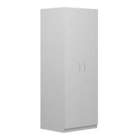 Шкаф ПЕГАС двухдверный, цвет белый